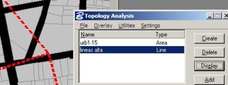 analyse de topologie microstation
