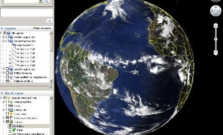 satellittbilde i sanntid