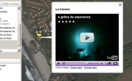 téléchargement CCordon vidéo à Google Earth