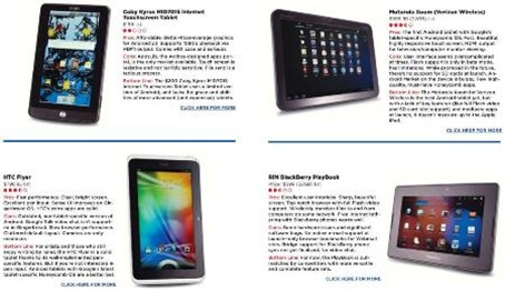 Ipad2 alternatives