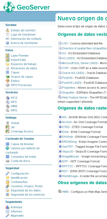 server peta opengeo suite