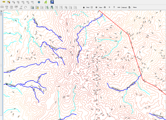 QGIS جوجل الأرض